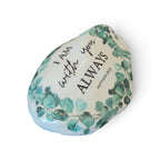 "I Am With You Always" Matthew 28:20 Shell | Greenery Bible Verse Art