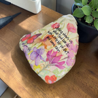 "Spring Blessings" Handcrafted Floral Shell – God's Masterpiece