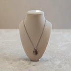 "Firm Foundation" Tan & Gray Neutral Necklace