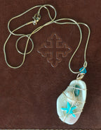 Treasures of the Sea: Hand-Wrapped Shell & Starfish Necklace