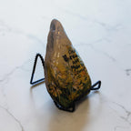 "You Grow Through What You Go Through" Daffodil Medium River Stone
