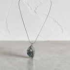 Handcrafted Shell Cross & Turquoise Starfish Necklace