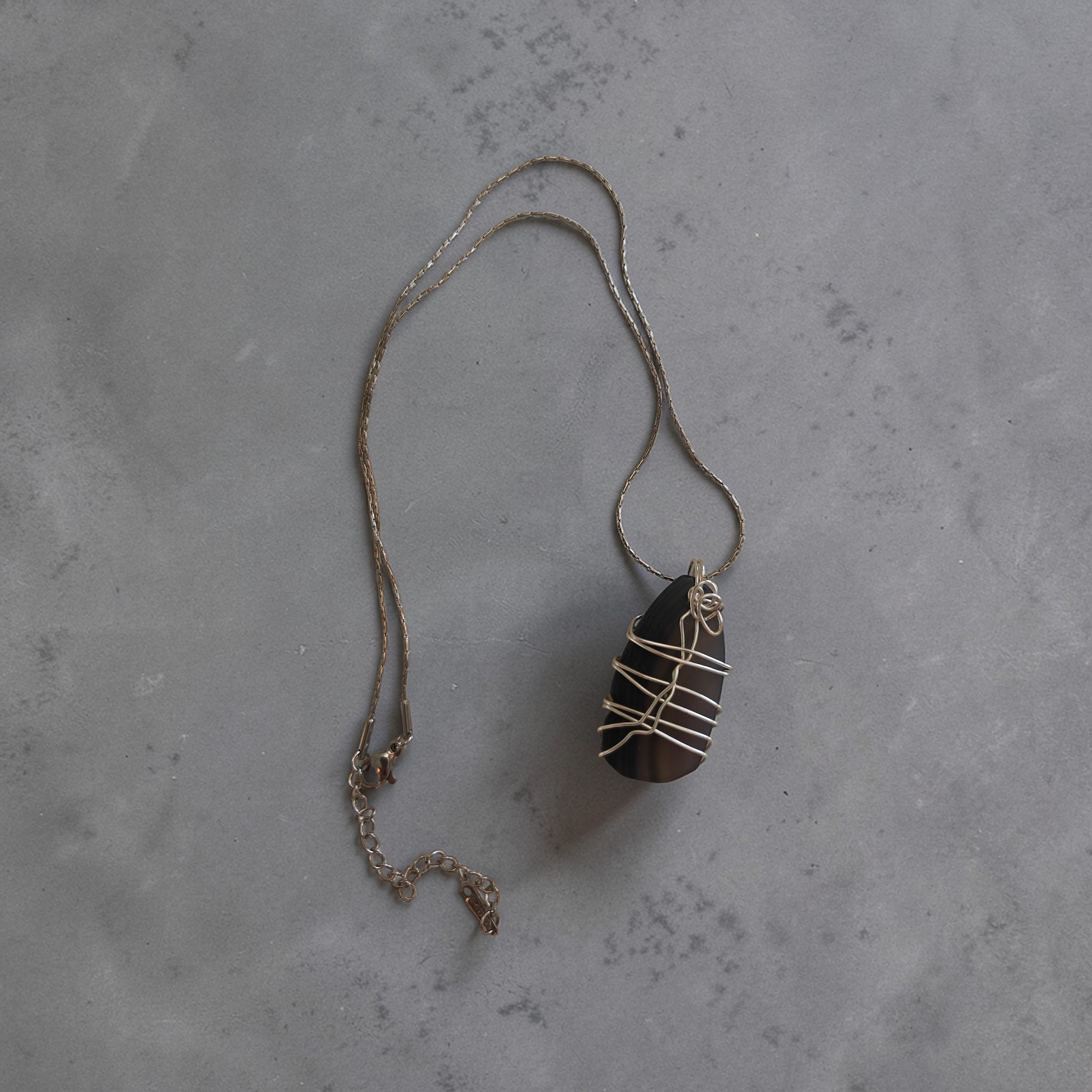 "Heavens Declare" Twilight  Natural Stone Necklace