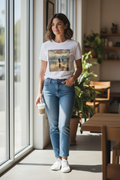 The "Follow Me" Fisher of Men T-Shirt Size Large versatile for men or women