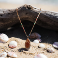 The "Oil of Joy" Honey Stone Necklace.