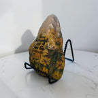 "You Grow Through What You Go Through" Daffodil Medium River Stone