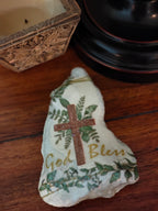 God Bless decorative shell