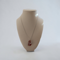 "Evening Grace" Small Sunset Natural Stone Necklace