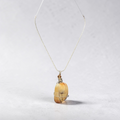The "Golden Wish" Dandelion Shell Necklace