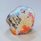 "If Nothing Ever Changed There'd Be No Butterflies" Decoupage Natural Stone