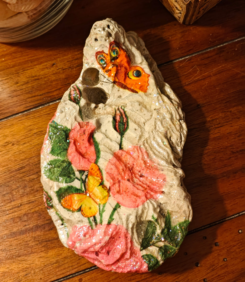 The "Metamorphosis of Grace" Butterfly Shell