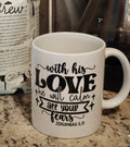 "A Daily Sip of Peace" Inspirational Mug 11oz