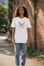 ,"New Creation" Make Today Amazing Butterfly Tee | Women's Large