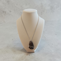"Beauty for Ashes" Smoky Pink Natural Stone Necklace