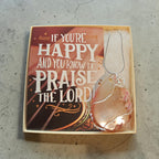 Natural Pink and Orange Stone Pendant, Stainless Steel Wire Wrapped Necklace with 18" Chain, Prayer Card Gift Box