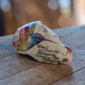 Hummingbird and Hot Pink Flowers Decoupage Shell Gift – Count My Blessings