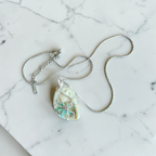 Handcrafted Shell Cross & Turquoise Starfish Necklace