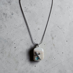 Sacred Shoreline Cross Shell Necklace