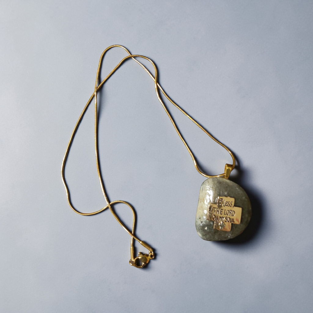 The "Bless the Lord" Pebble – A Psalm in Stone