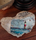 Lighthouse shell with scripture