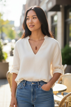 "Golden Hour" Hand-Wrapped Natural Stone Necklace