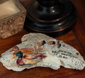 Mallard ducks hand-decorated shell