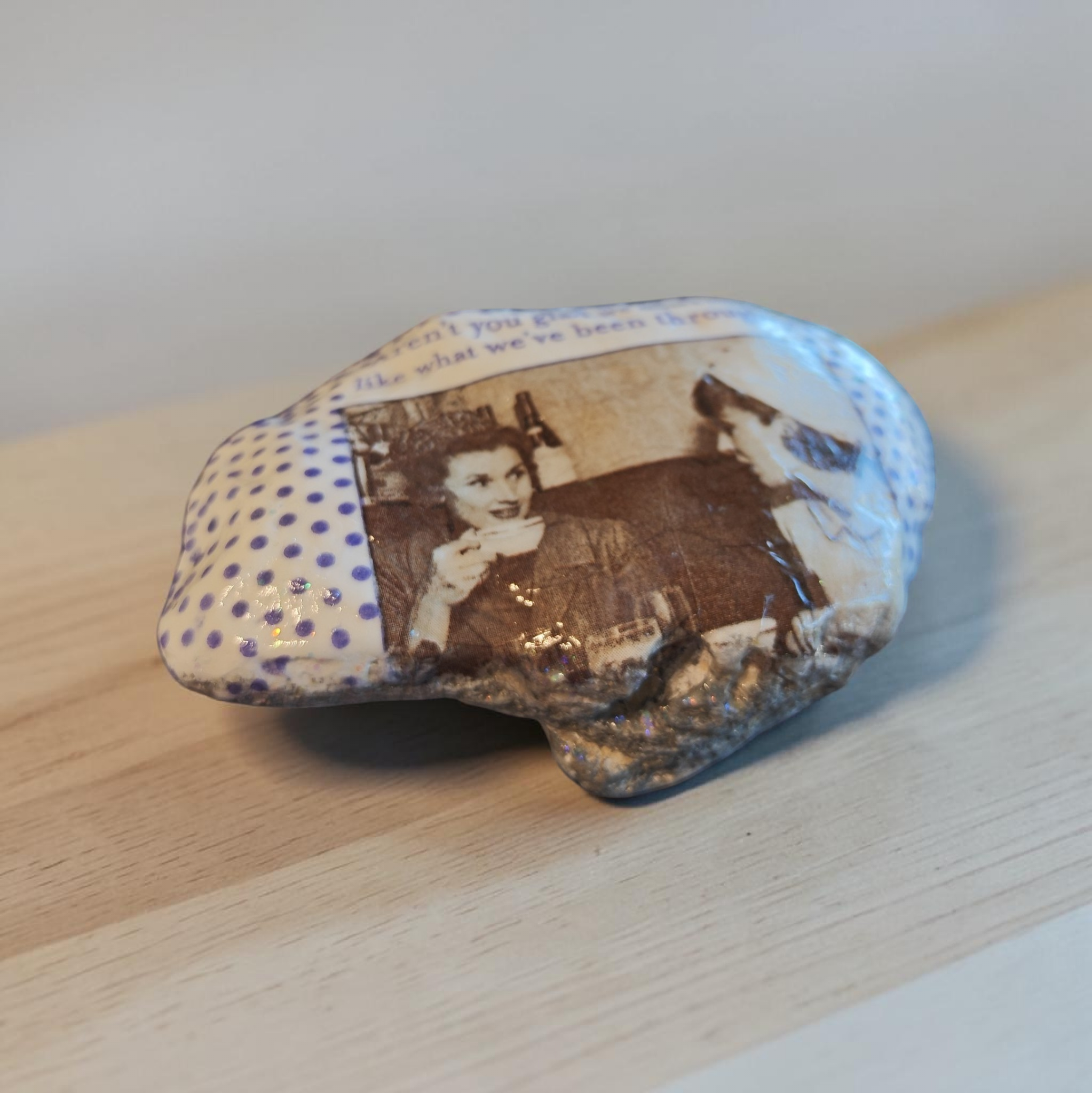 A Shell for Your Bestie: "Aren't You Glad, We Don't Look Like What We've Been Through" Shell