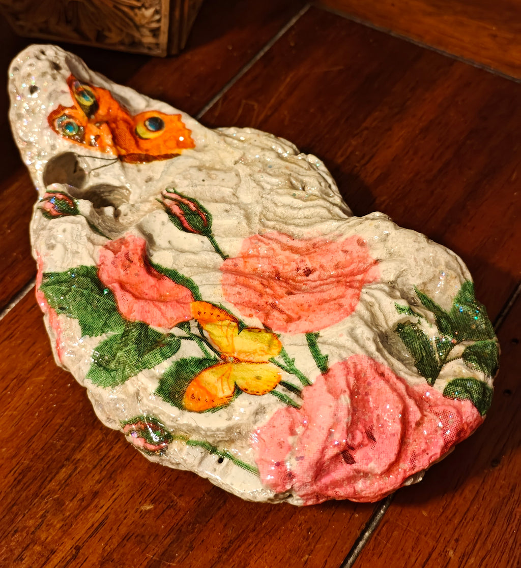 The "Metamorphosis of Grace" Butterfly Shell