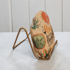 Handcrafted Natural Stone Decor – "Wine A Little, Laugh A Lot" – Coastal Faith & Joy Collection