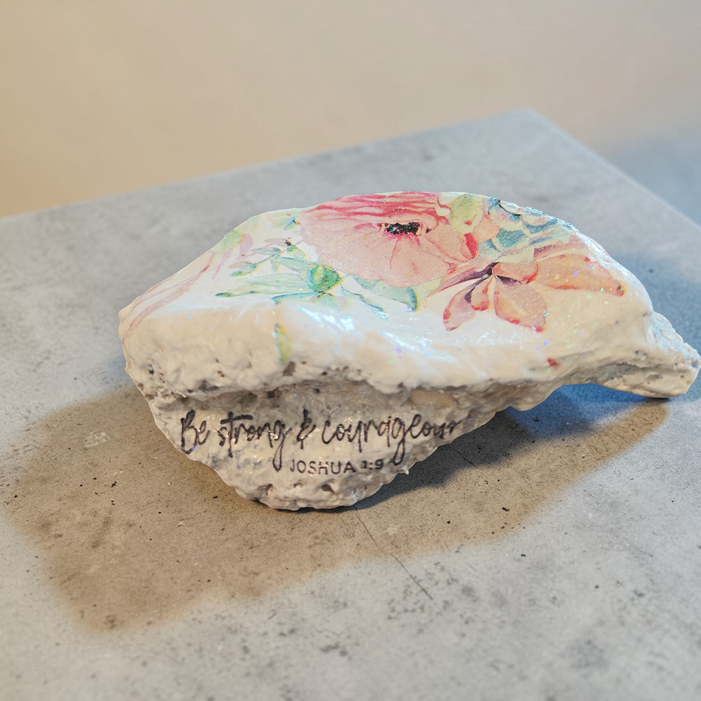 The Springtime Grace Shell-Be Strong and Courageous