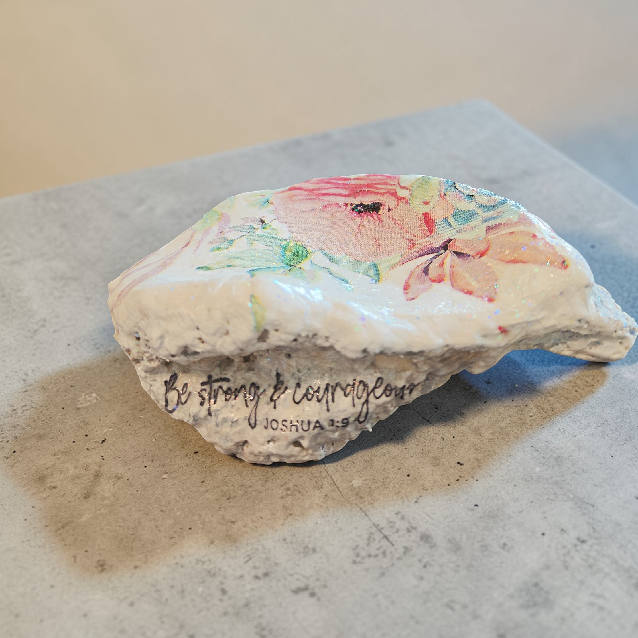 The Springtime Grace Shell-Be Strong and Courageous