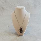 "Beauty for Ashes" Smoky Pink Natural Stone Necklace