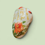 "A Blessing of Friendship" Handcrafted Small Stone with Floral Motif